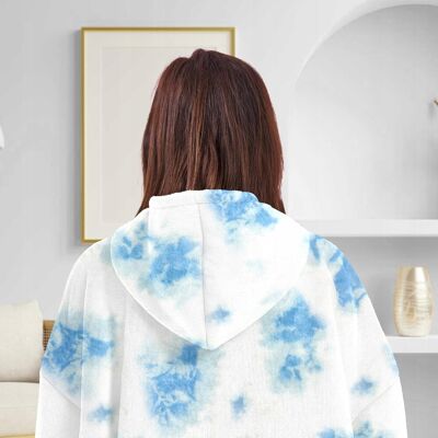 Inny producent PLUSHIE bluza damska kapturem BLUZOKOC NIEBIESKI OMBRE rozmiar uniwersalny Inny producent PLUSHIE bluza damska kapturem BLUZOKOC NIEBIESKI OMBRE rozmiar uniwersalny