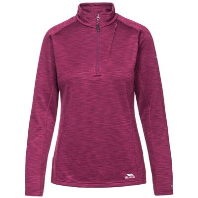 Polar Damski 1/2-Zip Trespass Fairford Grape Wine Marl - L Polar Damski 1/2-Zip Trespass Fairford Grape Wine Marl - L