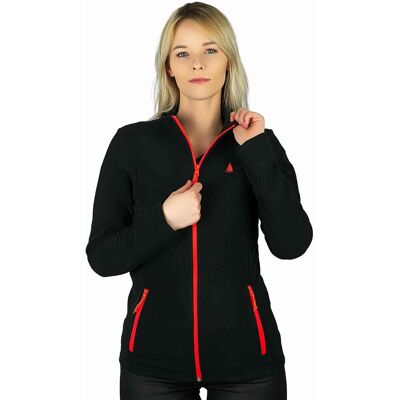 Polar damski bluza rozpinana czarna Captain Mike r.3XL Polar damski bluza rozpinana czarna Captain Mike r.3XL