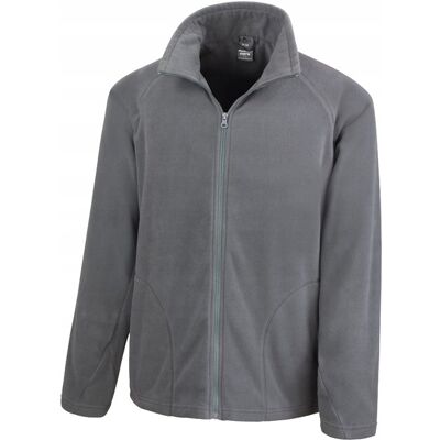 Result Polar Unisex Micron Fleece bez kaptura Węglowy czarny r. 3XL Result Polar Unisex Micron Fleece bez kaptura Węglowy czarny r. 3XL