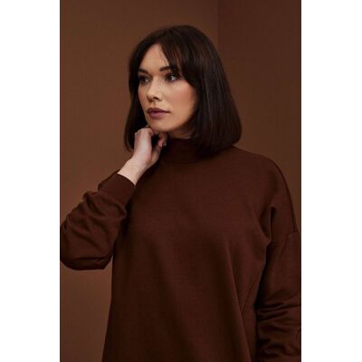 Moodo Prosta sukienka z golfem-XS Moodo Prosta sukienka z golfem-XS