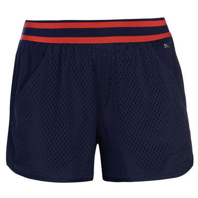 Puma granatowe spodenki damskie ACE Mesh, Rozmiar XXS Puma granatowe spodenki damskie ACE Mesh, Rozmiar XXS