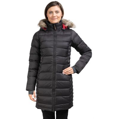 Rab Płaszcz puchowy Deep Cover Parka Women ciemnoszary 12_M Rab Płaszcz puchowy Deep Cover Parka Women ciemnoszary 12_M