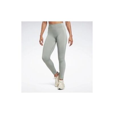 Reebok - DAMSKIE LEGGINSY - YOGGA HR SEAMLESS TIGHT HT6164 ZIELONE Reebok - DAMSKIE LEGGINSY - YOGGA HR SEAMLESS TIGHT HT6164 ZIELONE