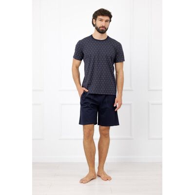 Italian Fashion Ricardo piżama męska krótki rękaw, krótkie spodnie XXXXL Italian Fashion Ricardo piżama męska krótki rękaw, krótkie spodnie XXXXL