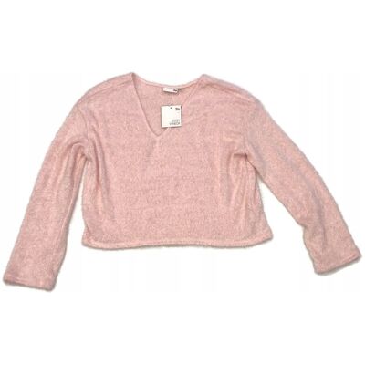 inna (Inny) Różowy sweter krótki plusz So Cozy M 40 inna (Inny) Różowy sweter krótki plusz So Cozy M 40