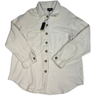 Inny producent Rozpinana jasna bluza damska guziki MONROV XL Inny producent Rozpinana jasna bluza damska guziki MONROV XL
