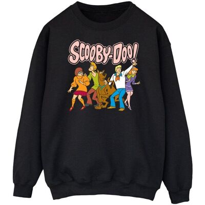 Scooby Doo Bluza Damska / Damska Z Grupy Classic (XXL (193cm) / Czarny) Scooby Doo Bluza Damska / Damska Z Grupy Classic (XXL (193cm) / Czarny)