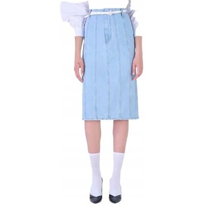 Inny producent SILVIAN HEACH JEANSOWA NIEBIESKA SPÓDNICA PROSTA MIDI 28 1I4A Inny producent SILVIAN HEACH JEANSOWA NIEBIESKA SPÓDNICA PROSTA MIDI 28 1I4A
