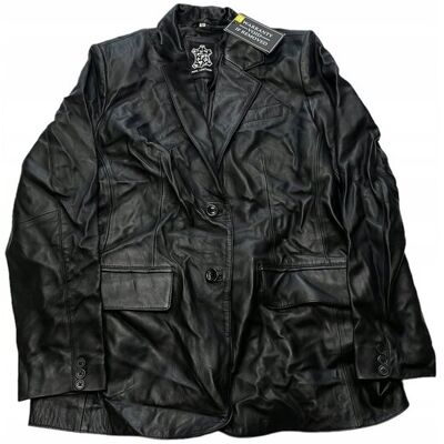 Inny producent Skórzana kurtka damska Real Leather 2XL Inny producent Skórzana kurtka damska Real Leather 2XL