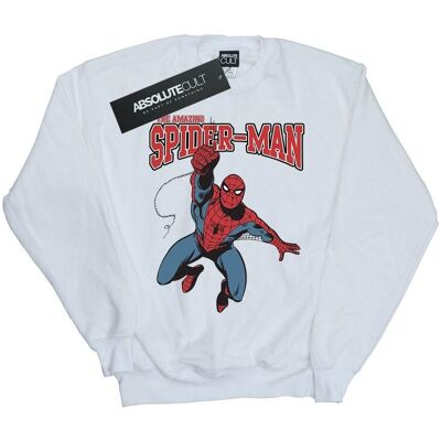 Spider-Man Bluza Damska / Damska Leap (L / Ciepły Biały) Spider-Man Bluza Damska / Damska Leap (L / Ciepły Biały)