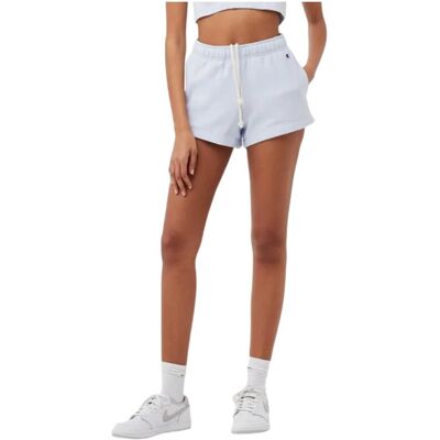 Champion Model 115107BS012COD Jasnoniebieskie letnie szorty damskie - Odzież Champion Model 115107BS012COD Jasnoniebieskie letnie szorty damskie - Odzież