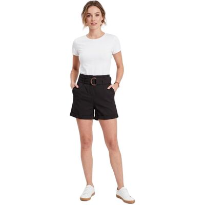 Spodenki damski Naf Naf Mimi eleganckie czarne-XS Spodenki damski Naf Naf Mimi eleganckie czarne-XS