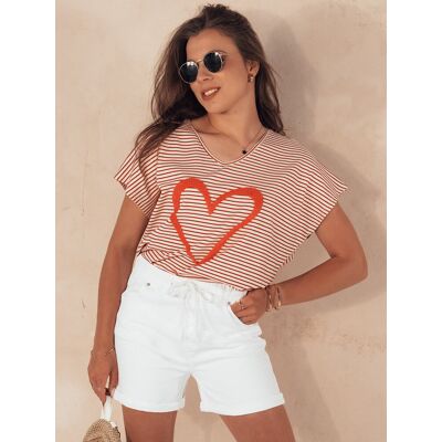 Spodenki damskie BEACH VIBE białe Dstreet SY0389-XS Spodenki damskie BEACH VIBE białe Dstreet SY0389-XS