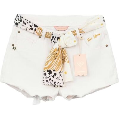 Spodenki damskie FemiStories Mykina jeansowe-XS Spodenki damskie FemiStories Mykina jeansowe-XS