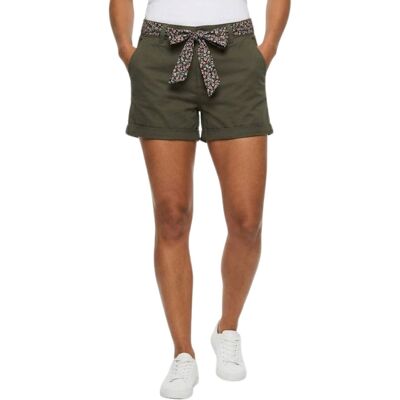 Inny producent Spodenki damskie Le Temps des Cerises krótkie szorty khaki-W30 Inny producent Spodenki damskie Le Temps des Cerises krótkie szorty khaki-W30