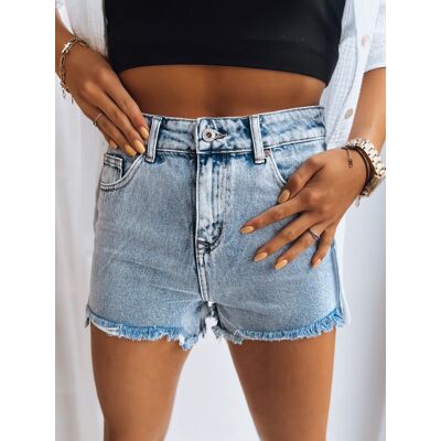 Spodenki damskie PALOMA PARADISE jasnoniebieskie Dstreet SY0309-XS Spodenki damskie PALOMA PARADISE jasnoniebieskie Dstreet SY0309-XS