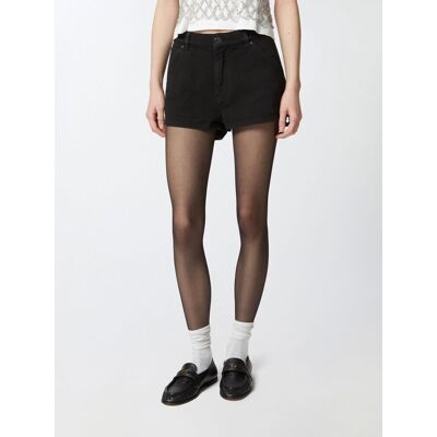 Spodenki damskie Pinko 104893 A2HD czarny - Pants: 28 Spodenki damskie Pinko 104893 A2HD czarny - Pants: 28
