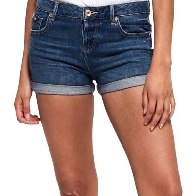Spodenki damskie Superdry Steph Boyfriend szorty jeansowe-W25 Spodenki damskie Superdry Steph Boyfriend szorty jeansowe-W25
