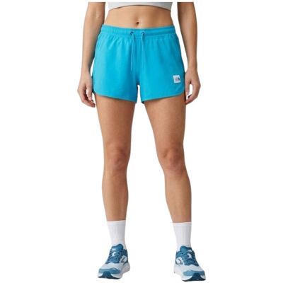 Spodenki damskie The North Face sportowe treningowe niebieskie-L Spodenki damskie The North Face sportowe treningowe niebieskie-L
