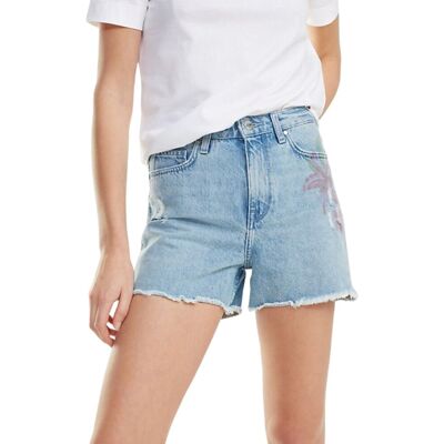 Spodenki damskie Tommy Hilfiger Gramercy Hw szorty jeansowe-W24 Spodenki damskie Tommy Hilfiger Gramercy Hw szorty jeansowe-W24