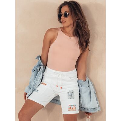 Spodenki jeansowe damskie VENICE białe Dstreet SY0392-S Spodenki jeansowe damskie VENICE białe Dstreet SY0392-S