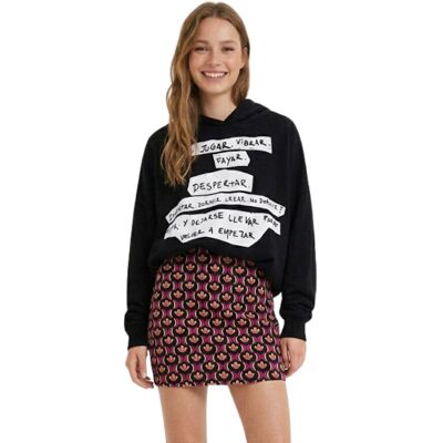 Spódnica damska Desigual Lia Mini geometryczny wzór-XS Spódnica damska Desigual Lia Mini geometryczny wzór-XS