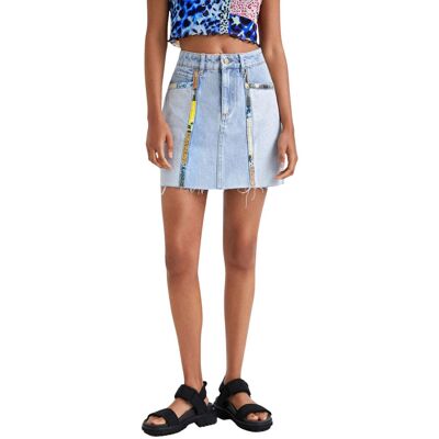 Spódnica damska Desigual Tamara jeansowa mini-XS Spódnica damska Desigual Tamara jeansowa mini-XS