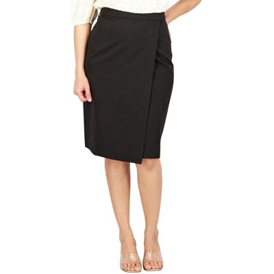 Inna producent Spódnica damska Mango Harriet czarna do kolana-XS Inna producent Spódnica damska Mango Harriet czarna do kolana-XS