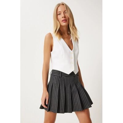 Inny producent SPÓDNICA DAMSKA ROZKLOSZOWANA W PASKI MINI MODNA ELEGANCKA STYLOWA 38 5GA* Inny producent SPÓDNICA DAMSKA ROZKLOSZOWANA W PASKI MINI MODNA ELEGANCKA STYLOWA 38 5GA*