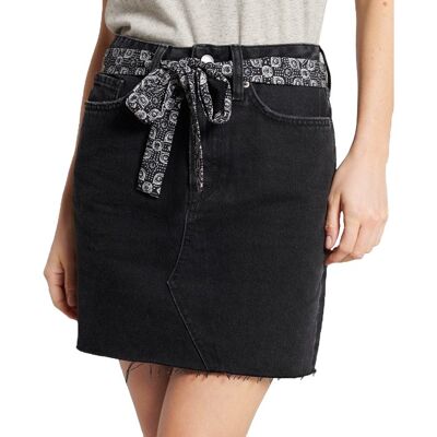 Spódnica damska Superdry Jessie mini jeansowa-W26 Spódnica damska Superdry Jessie mini jeansowa-W26