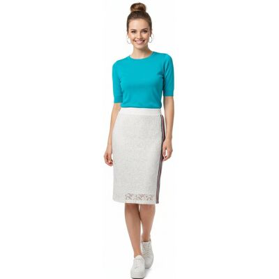 Spódnica damska Superdry koronkowa biała -M Spódnica damska Superdry koronkowa biała -M