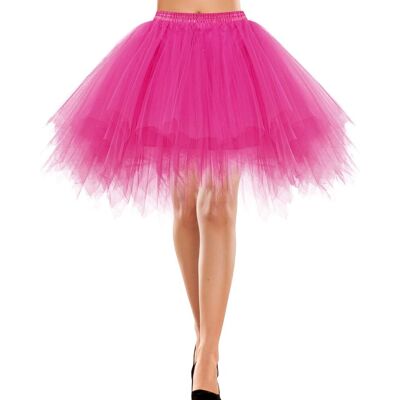 Inny producent Spódnica Damska Tiulowa Petticoat Retro Puszysta Dziewczęca Różowa S Inny producent Spódnica Damska Tiulowa Petticoat Retro Puszysta Dziewczęca Różowa S