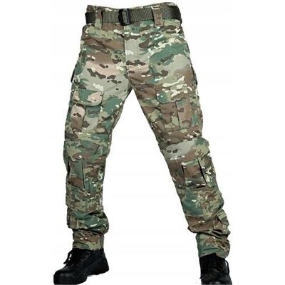 Inny producent Spodnie Bojówki Wojskowe Militarne Moro Kamuflaż Taktyczne Multicam Roz. L Inny producent Spodnie Bojówki Wojskowe Militarne Moro Kamuflaż Taktyczne Multicam Roz. L