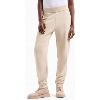 Giorgio Armani Spodnie damskie Armani Exchange XW000089 AF10172 beżowy - S Giorgio Armani Spodnie damskie Armani Exchange XW000089 AF10172 beżowy - S