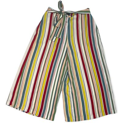 Spodnie damskie Casual paski dzwony ZARA S Spodnie damskie Casual paski dzwony ZARA S