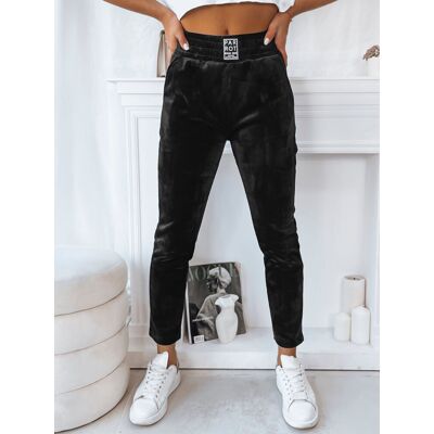 Spodnie damskie dresowe BRENDA czarne Dstreet UY1753-XXL Spodnie damskie dresowe BRENDA czarne Dstreet UY1753-XXL