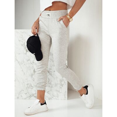 Spodnie damskie dresowe CYFL szare Dstreet UY1807-XL/XXL Spodnie damskie dresowe CYFL szare Dstreet UY1807-XL/XXL