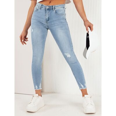 Spodnie damskie jeansowe AURAN niebieskie Dstreet UY1982-XXL Spodnie damskie jeansowe AURAN niebieskie Dstreet UY1982-XXL