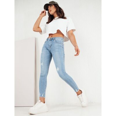 Spodnie damskie jeansowe BAREME niebieskie Dstreet UY1984-3XL Spodnie damskie jeansowe BAREME niebieskie Dstreet UY1984-3XL