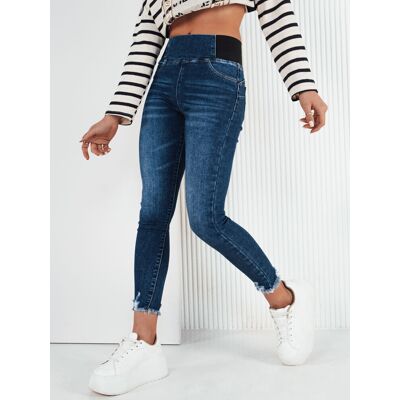 Spodnie damskie jeansowe LERATE niebieskie Dstreet UY1921-XS Spodnie damskie jeansowe LERATE niebieskie Dstreet UY1921-XS