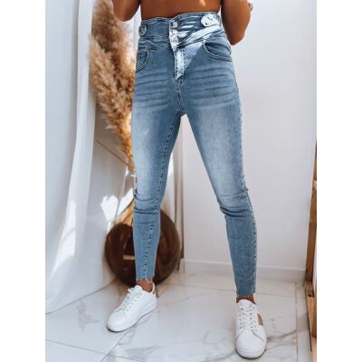 Spodnie damskie jeansowe TATI niebieskie Dstreet UY1443-XS Spodnie damskie jeansowe TATI niebieskie Dstreet UY1443-XS
