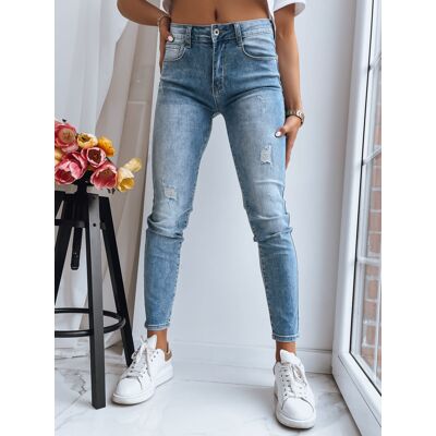 Spodnie damskie MOVE ON niebieskie Dstreet UY1392-3XL/52 Spodnie damskie MOVE ON niebieskie Dstreet UY1392-3XL/52