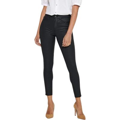 Spodnie damskie Only Hush Skinny Mid Waist rurki czarne-XS Spodnie damskie Only Hush Skinny Mid Waist rurki czarne-XS