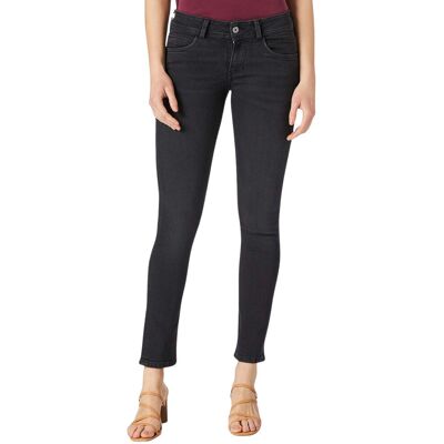 Spodnie damskie Pepe Jeans New Brooke slim średni stan-W24 Spodnie damskie Pepe Jeans New Brooke slim średni stan-W24