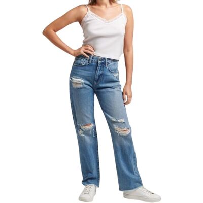 Spodnie damskie Superdry High Rise Straight jeansowe proste-W29 Spodnie damskie Superdry High Rise Straight jeansowe proste-W29