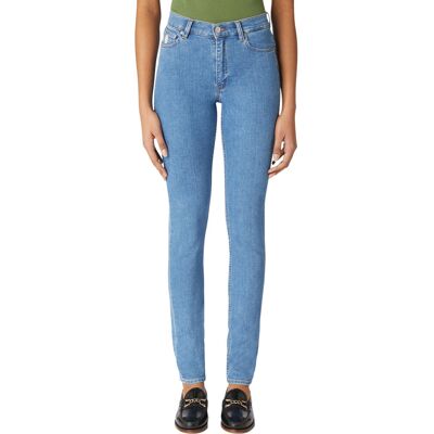 Inny producent Spodnie damskie Trussardi 150 Skinny jeansowe proste-W32 Inny producent Spodnie damskie Trussardi 150 Skinny jeansowe proste-W32