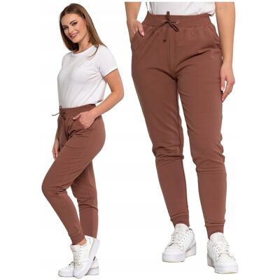 SPODNIE DRESOWE DAMSKIE GŁADKIE KLASYCZNE BASIC WIĄZANE WYGODNE MORAJ 3XL SPODNIE DRESOWE DAMSKIE GŁADKIE KLASYCZNE BASIC WIĄZANE WYGODNE MORAJ 3XL