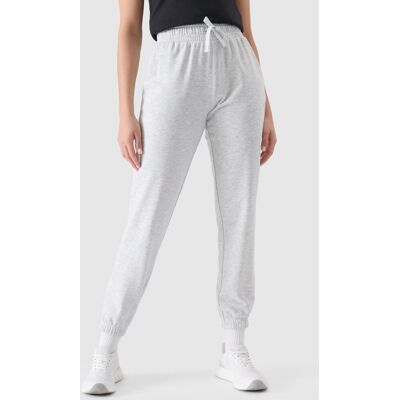 Spodnie dresowe joggery damskie 4F 4FWMM00TTROF1138-27M Szary Spodnie dresowe joggery damskie 4F 4FWMM00TTROF1138-27M Szary