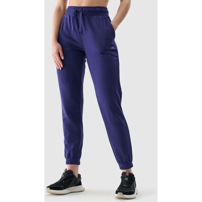Spodnie dresowe joggery damskie 4F 4FWMM00TTROF1138-31S Granatowe Spodnie dresowe joggery damskie 4F 4FWMM00TTROF1138-31S Granatowe